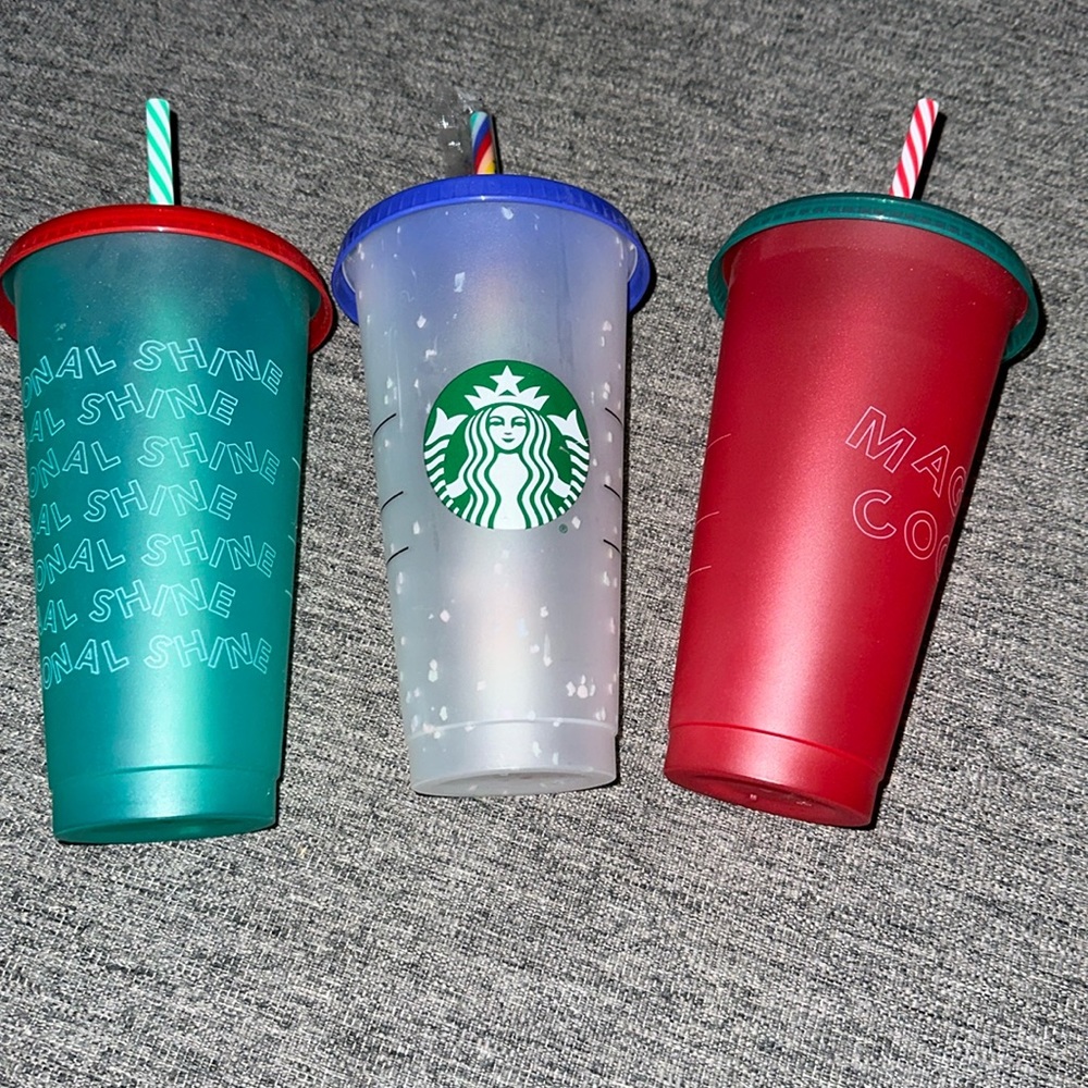 Starbucks cups